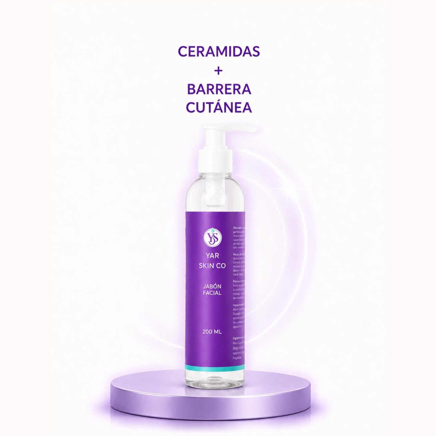 JABÓN FACIAL Hydra Glow Ceramides & Skin Barrier